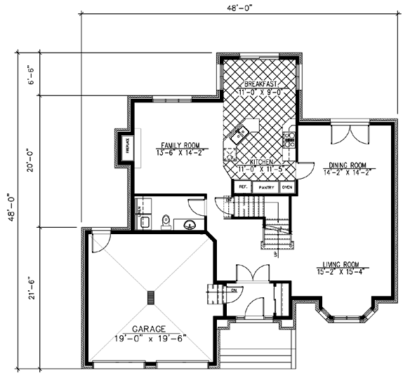 Victorian Level One of Plan 48203