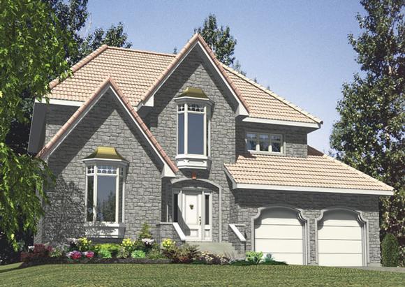 House Plan 48216 Elevation