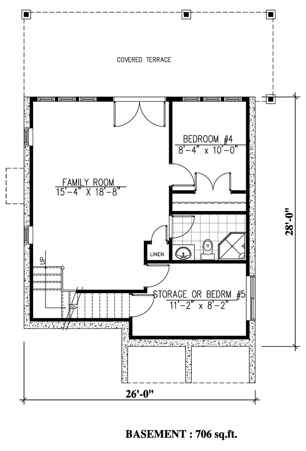 Country Lower Level of Plan 48237