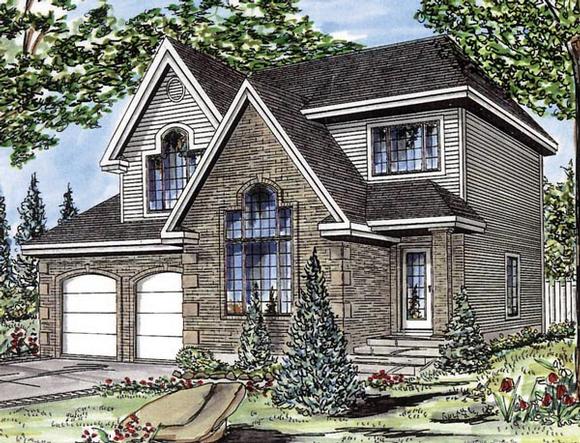 House Plan 48252 Elevation