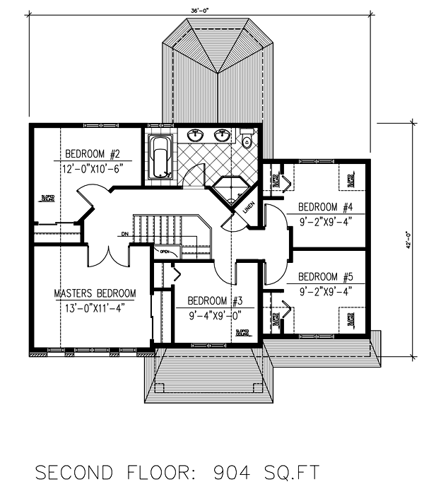 Colonial Level Two of Plan 48266