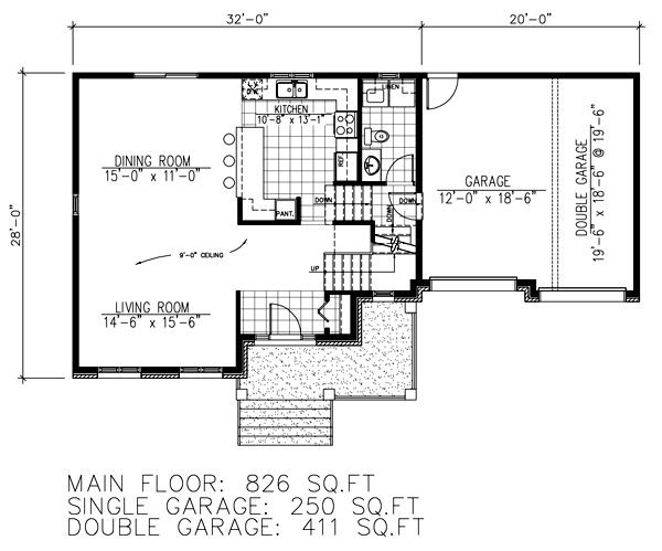 Southern Level One of Plan 48285