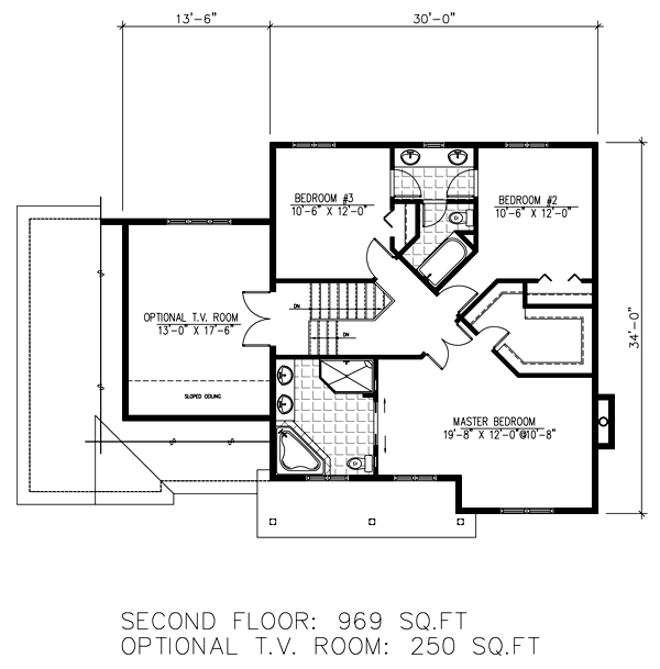 Southern Level Two of Plan 48287