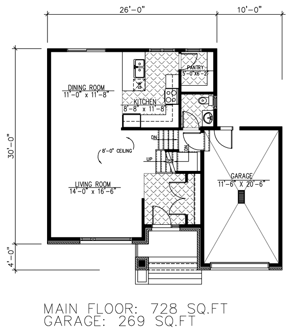 Contemporary Level One of Plan 48299