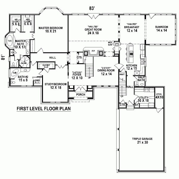 European Level One of Plan 48307