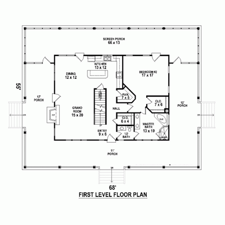 First Level Plan