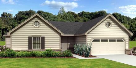 House Plan 48314 Elevation