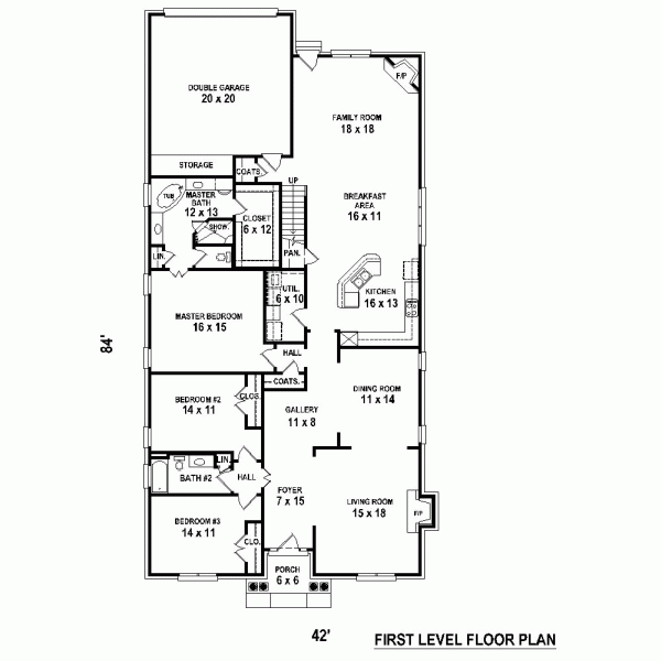 Traditional Level One of Plan 48359