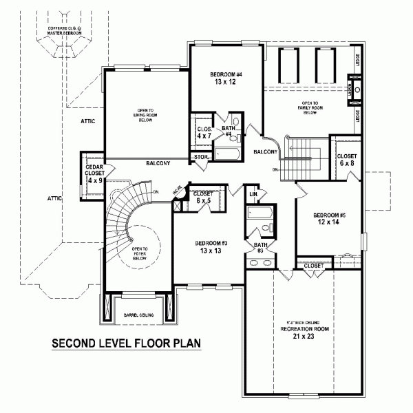 European Traditional Level Two of Plan 48360