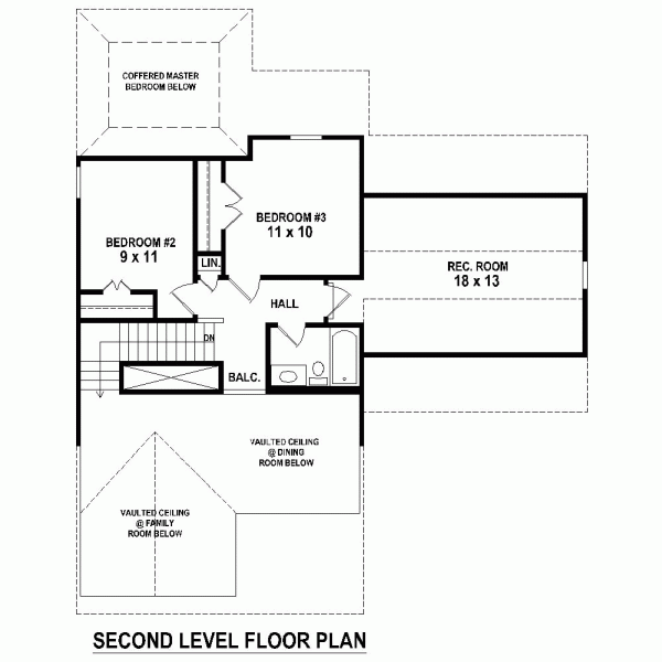 Traditional Level Two of Plan 48368