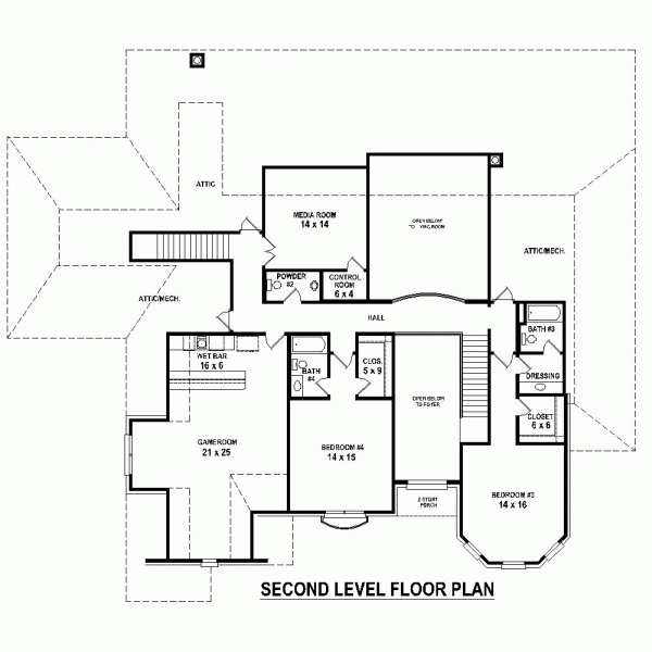 European Traditional Level Two of Plan 48399