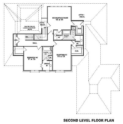 European Traditional Level Two of Plan 48502