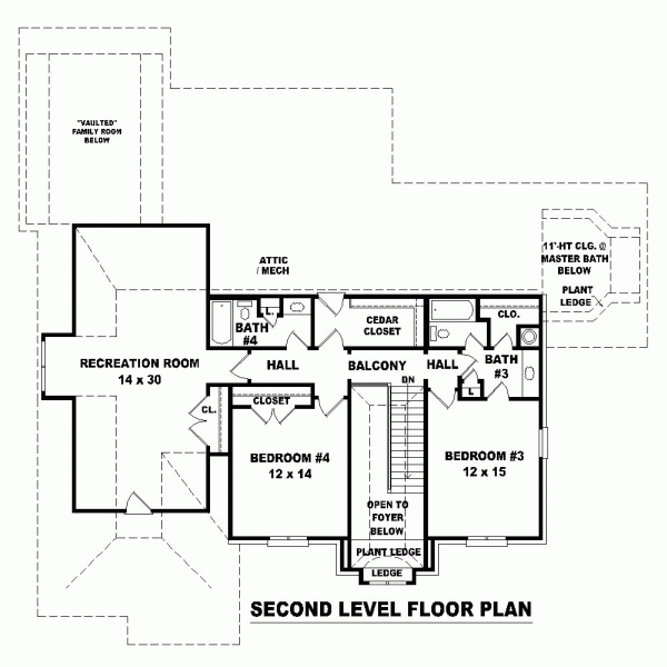 European Traditional Level Two of Plan 48503