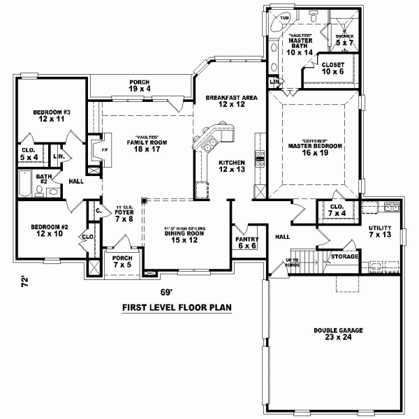 European Traditional Level One of Plan 48506