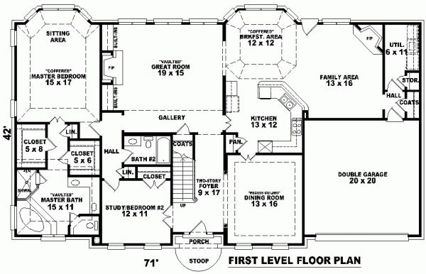 European Traditional Level One of Plan 48509