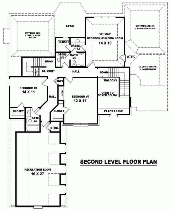 European Traditional Level Two of Plan 48524