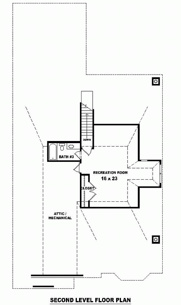 European Traditional Level Two of Plan 48536