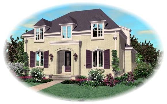 House Plan 48541 Elevation