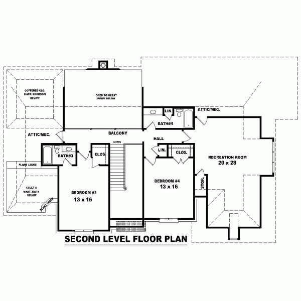 European Traditional Level Two of Plan 48546