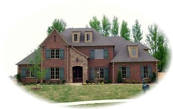 House Plan 48546 Elevation