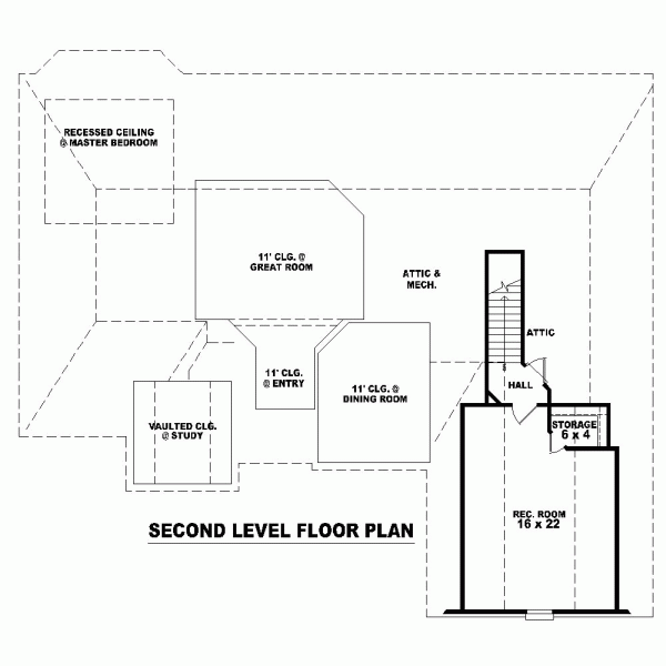 European Traditional Level Two of Plan 48557