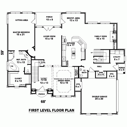 First Level Plan