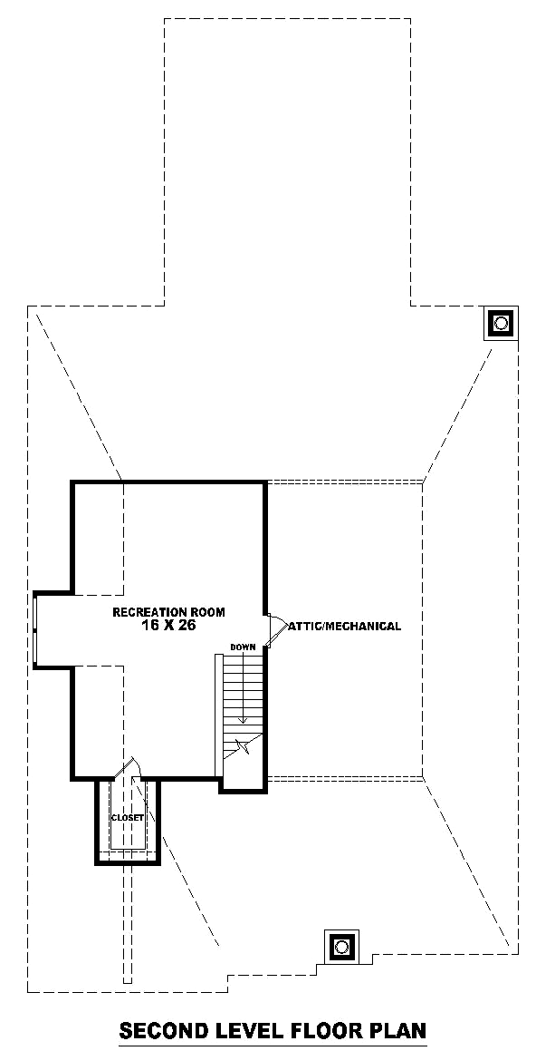 Craftsman Level Two of Plan 48567