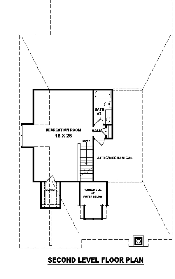 Craftsman Level Two of Plan 48570