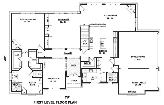 European Level One of Plan 48579