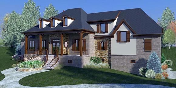 House Plan 48590 Elevation