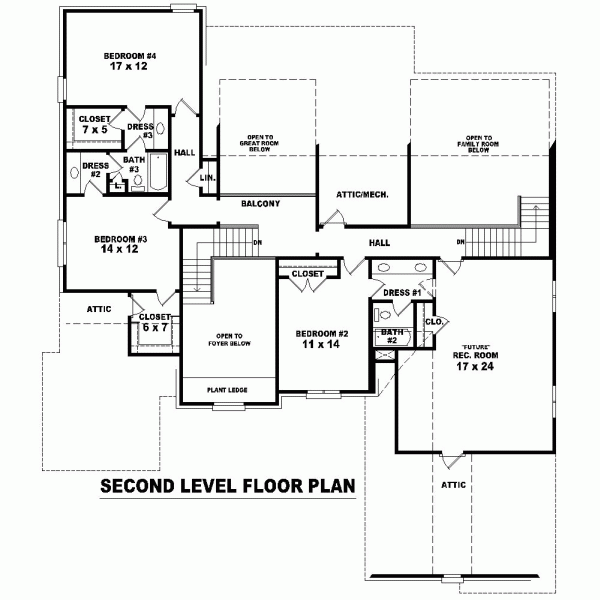 European Traditional Level Two of Plan 48591