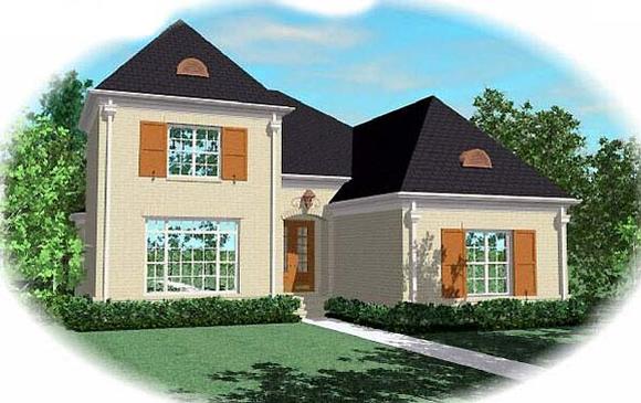 House Plan 48602 Elevation