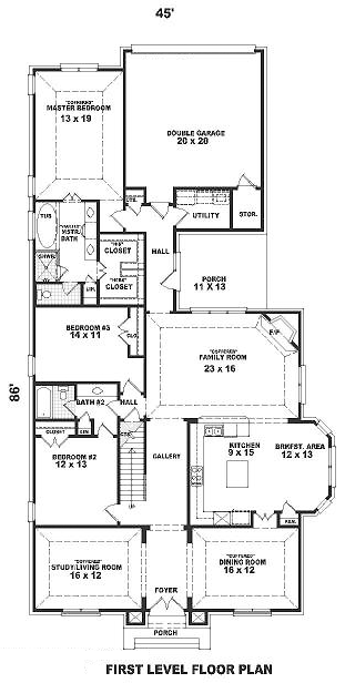 European Level One of Plan 48604