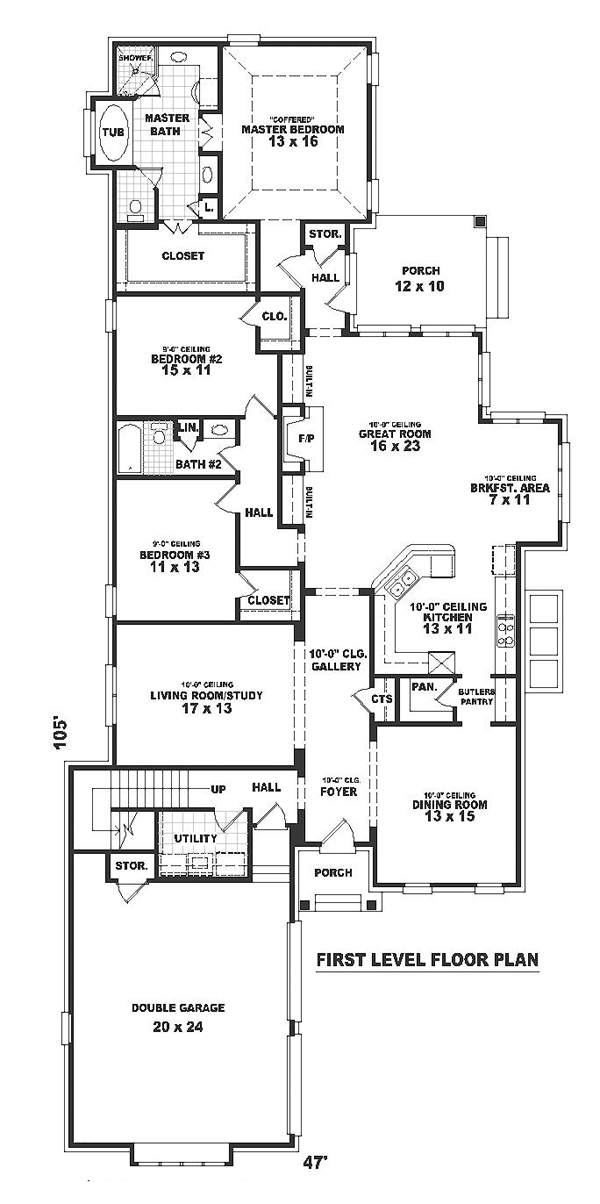 European Level One of Plan 48607