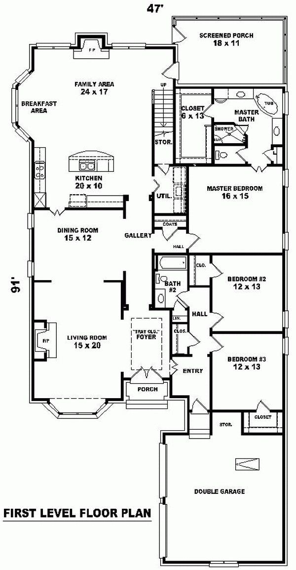 European Level One of Plan 48608