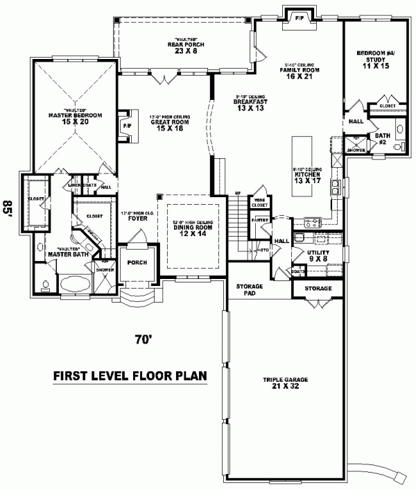 European Level One of Plan 48623