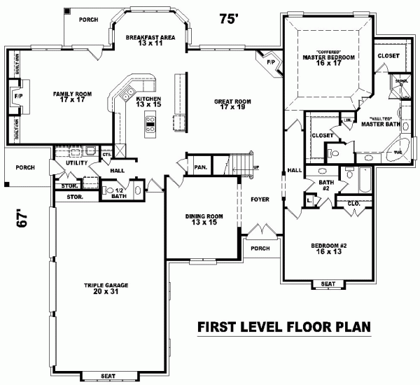 European Traditional Level One of Plan 48624