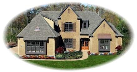 House Plan 48624 Elevation