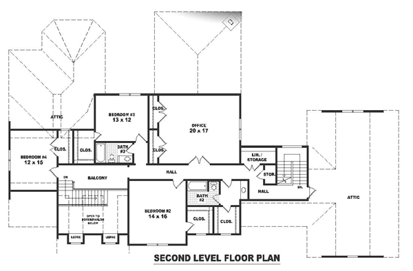 Traditional Level Two of Plan 48642