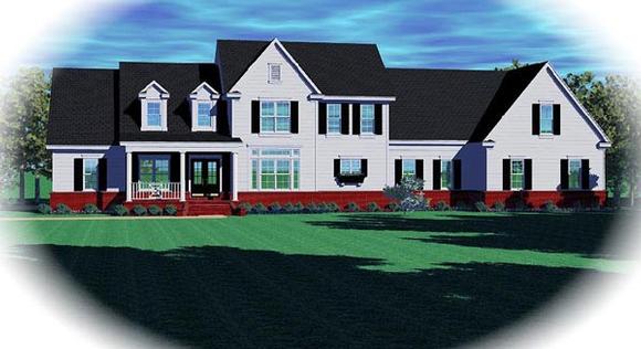 House Plan 48642 Elevation