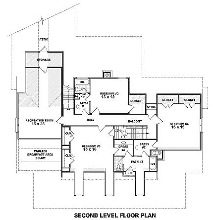 Country Plantation Level Two of Plan 48655