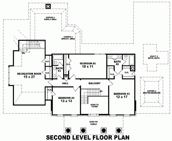 Colonial Plantation Level Two of Plan 48662