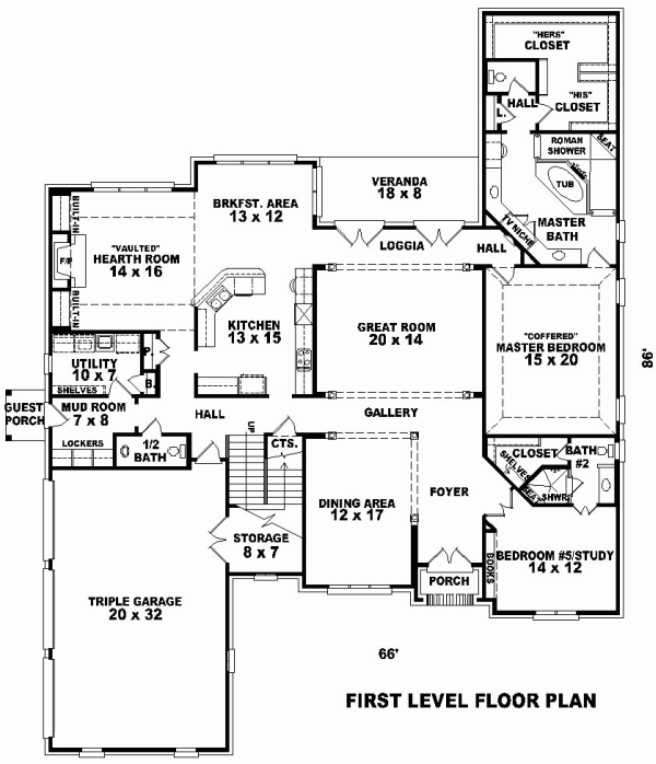 Country European Level One of Plan 48663