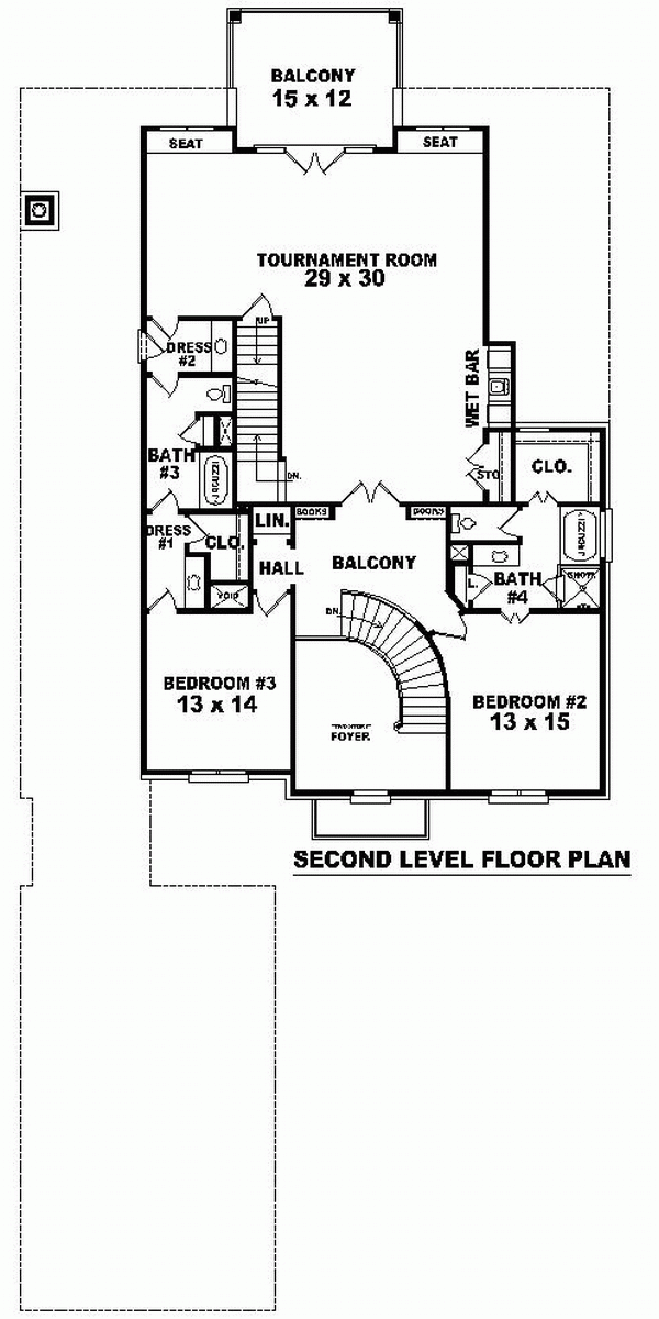  Level Two of Plan 48673