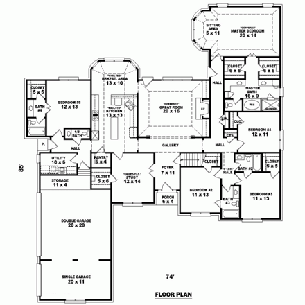 First Level Plan