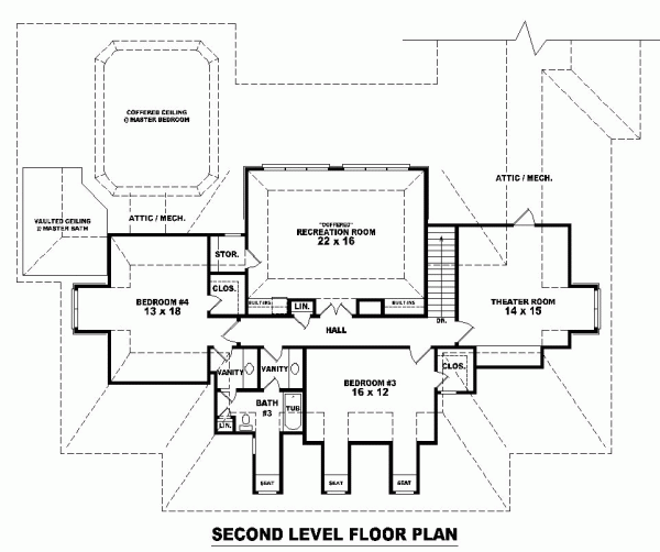 Colonial Level Two of Plan 48694