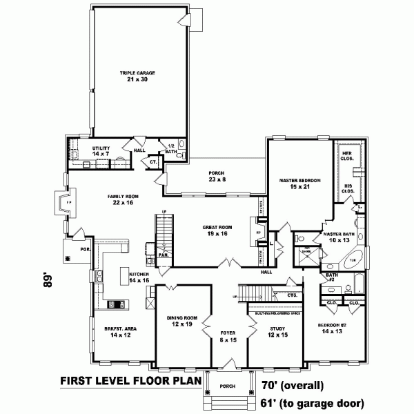 Colonial Level One of Plan 48696