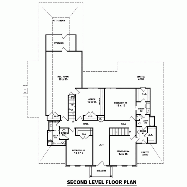 Colonial Level Two of Plan 48696