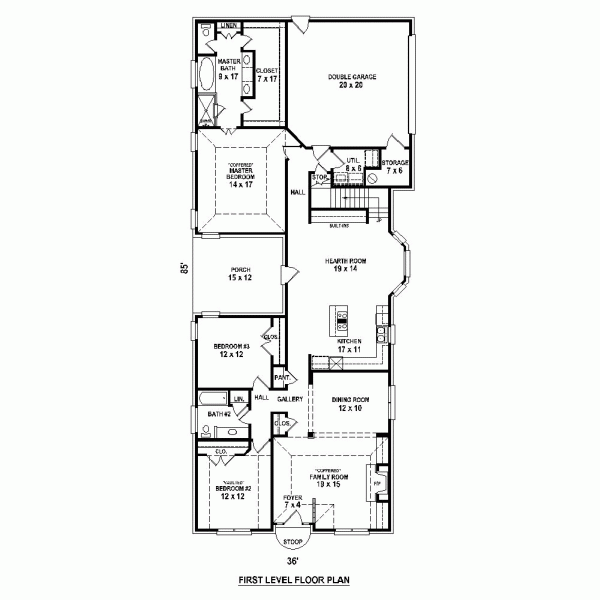 Traditional Level One of Plan 48720