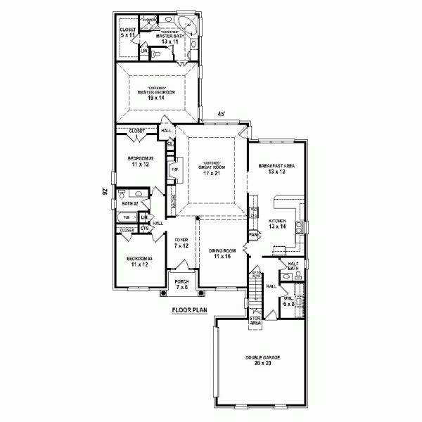 Traditional Level One of Plan 48722